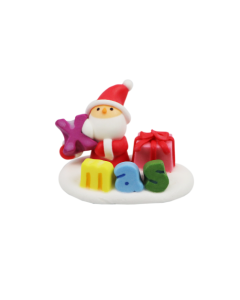REDMAN DECOR ICING XMAS FLAT 4X3.2CM 1230 - Carton