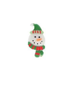 REDMAN DECOR ICING FLAT SNOWMAN 4X2.3CM 0011 - Carton
