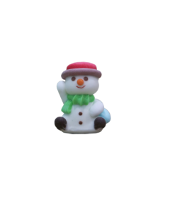 REDMAN DECOR ICING FLAT SNOWMAN 5.2X3.5CM 0013 - Carton