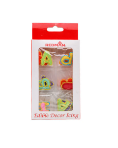 REDMAN DECOR ICING HBD LETTERS - Carton