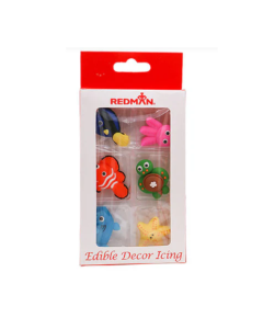 REDMAN DECOR ICING SEA ANIMALS - Carton
