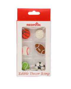 REDMAN DECOR ICING SPORT BALLS - Carton