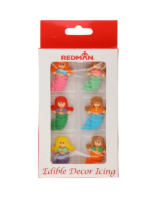 REDMAN DECOR ICING MERMAIDS - Carton