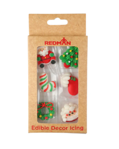 REDMAN DECOR ICING CHRISTMAS FLAT - Carton