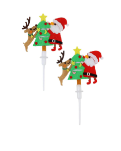 REDMAN DECOR ON PICK X'MAS 8.8X6CM 839 - Carton