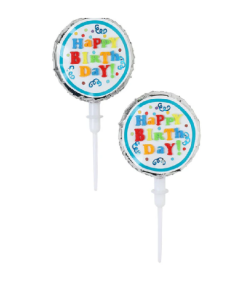 REDMAN DECOR ON PICK BIRTHDAY 10X4.7CM 810 - Carton