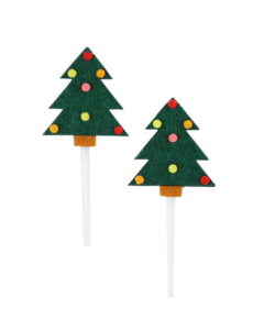 REDMAN DECOR ON PICK X'MAS TREE 6.5X3CM 504 - Carton