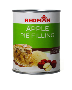 REDMAN PIE FILLING APPLE DICES - Carton
