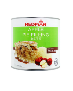 REDMAN PIE FILLING APPLE DICES - Carton