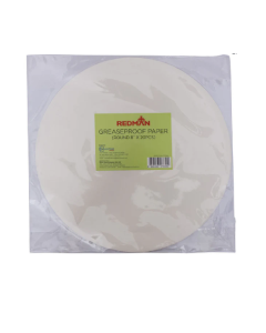 REDMAN GREASEPROOF PAPER ROUND 8" 20PC - Carton