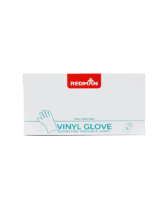 REDMAN GLOVES VINYL (POWDER FREE) S 100PC - Carton