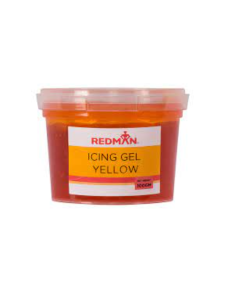 Redman Col Icing Gel Yellow - Carton