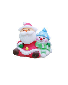 REDMAN ICING SANTA W/SNOWMAN 53X35X50MM XM150 - Carton