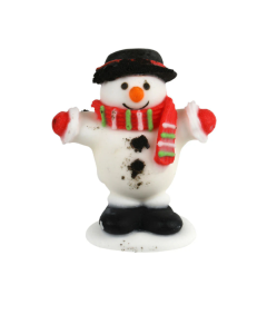 REDMAN ICING SNOWMAN W/BLK HAT 42X25X50MM XM148 - Carton