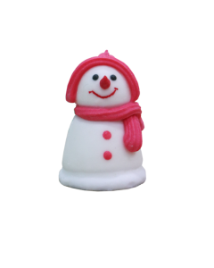 REDMAN ICING SNOWMAN W/RED HAT 30X30X46MM C732 - Carton