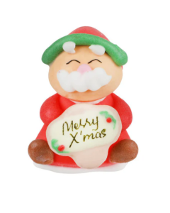 REDMAN ICING SANTA W/MERRY X'MAS 40X30X50MM - Carton