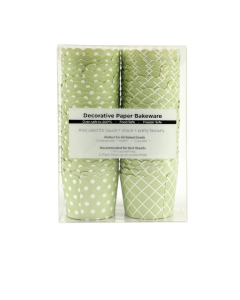 REDMAN MUFFIN CUP SET 48X50MM GREEN 50PC - Carton