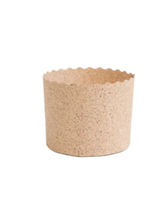 ECOPACK MOULD PANETTONE 70XH50MM COCOA PP 100PC - Carton