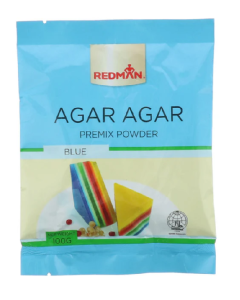 REDMAN PREMIX AGAR AGAR POWDER BLUE - Carton