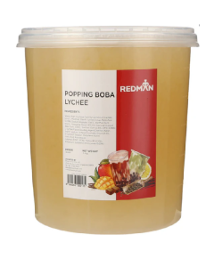 REDMAN POPPING BOBA LYCHEE - Carton