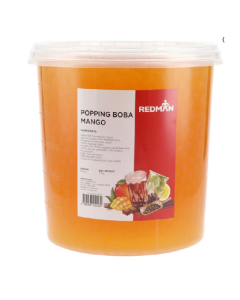 REDMAN POPPING BOBA MANGO - Carton