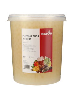 REDMAN POPPING BOBA YOGURT - Carton
