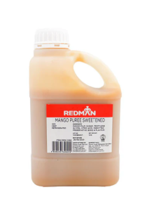 REDMAN PUREE MANGO SWEETENED - Carton