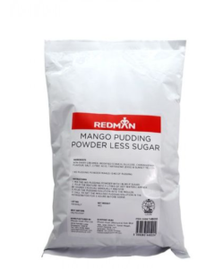 REDMAN PUDDING POWDER MANGO UNSWEETENED - Carton