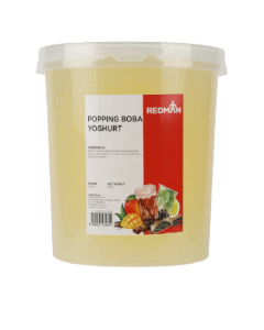 REDMAN POPPING BOBA YOGHURT - Carton