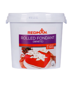 REDMAN ROLLED FONDANT WHITE REDMAN - Carton
