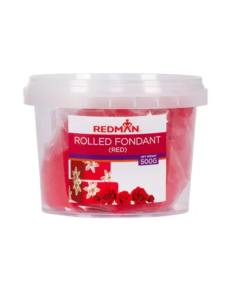 REDMAN ROLLED FONDANT RED REDMAN - Carton
