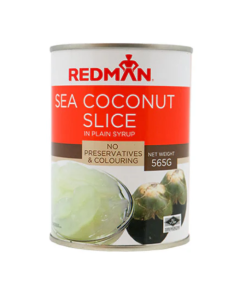 REDMAN SEA COCONUT SLICE PLAIN SYRUP - Carton
