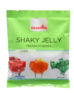REDMAN SHAKY JELLY POWDER LIME - Carton