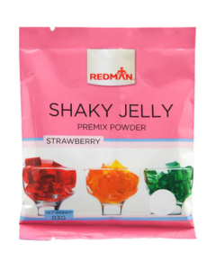 REDMAN SHAKY JELLY POWDER STBERRY - Carton