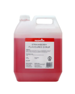 REDMAN SYRUP STRAWBERRY - Carton