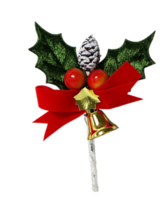 REDMAN X'MAS LEAF W/ACORN & BELL 5PC - Carton