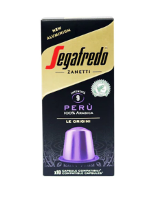 SEGAFREDO COFFEE CAPSULE PERU RFA - Carton