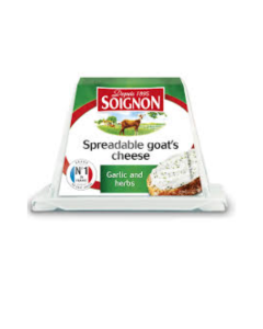 Soignon Cheese Spread Goat (G & H) - Carton