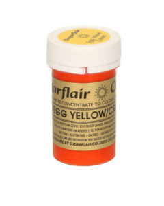 Sugarflair Concen Paste Col - Egg Yellow A103 - Carton