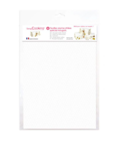 SCRAPCOOKING SHEET WAFER NOUGAT - Carton