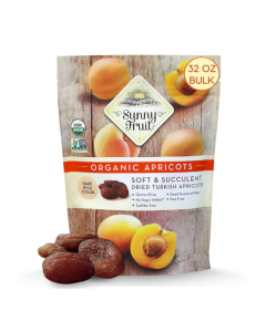 SUNNY FRUIT DRIED APRICOT WHOLE - Carton