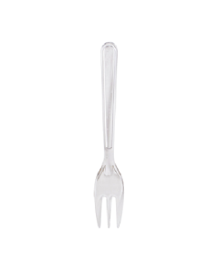 SKC FORK DESSERT ROUND TRNS 110M - Carton