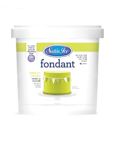 SATIN ICE ROLLED FONDANT BRIGHTGREEN - Carton