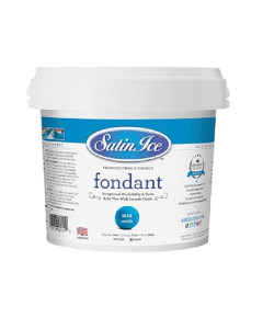 SATIN ICE ROLLED FONDANT BLUE(H) - Carton