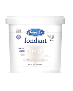 SATIN ICE ROLLED FONDANT WHITE (H) - Carton