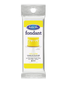 SATIN ICE ROLLED FONDANT YELLOW(H) - Carton