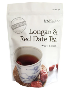 SPA FOODS LONGAN RED DATE & GINGER TEA - Carton
