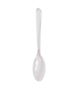 SKC SPOON DESSERT ROUND TRNS 105MM - Carton