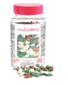 SCRAPCOOKING SPRINKLES SUGAR DINO - Carton