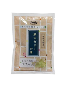 TOMIZ PREMIX AGAR JELLY GREEN APPLE - Carton